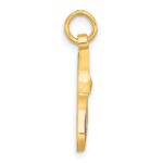 14K Polished Enameled Rainbow Brush Pendant - Image 3