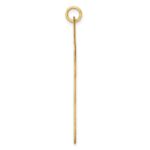 14k Large Polished Cross Charm - Image 2