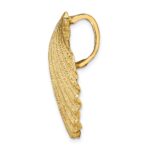 14K Fits Up To 8mm and 10mm Scallop Shell Omega Slide - Image 2