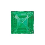 Emerald A Quality 3mm Square Step-Cut