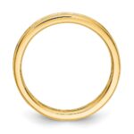 14k 1 carat Lab Grown Diamond VS/SI+ G+ Complete Channel Set Size 5.5 Eternity Band - Image 3