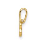 14k Madi K CZ Dog Bone Pendant - Image 2