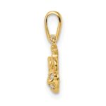 14k Madi K CZ Bumble Bee Pendant - Image 2