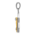 14k Two-tone Star of David Pendant - Image 2