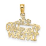 14k #1 DAUGHTER-IN-LAW Charm - Image 4