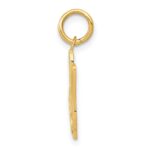 14k Peace Sign Hand Charm - Image 2