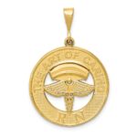 14k RN THE ART OF CARING Pendant