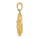 14k Sand Dollar Pendant - Image 2