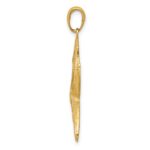 14K Diamond-cut Starfish Pendant - Image 2