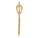14k Air Boat Pendant - Image 2