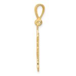 14k Sun Charm - Image 2