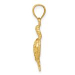 14K Turtle Pendant - Image 2
