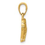 14k Bulldog Pendant - Image 2