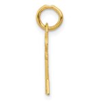 14k Key Letter A Initial Charm - Image 2
