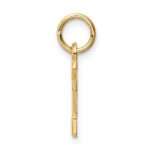 14k Key Letter T Initial Charm - Image 2