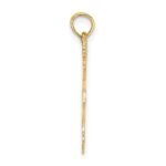 14k Cheerleader with Pom-Poms Charm - Image 2