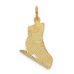 14k Figure Skate Charm - Image 3