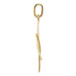 14k Elongated Star of David Pendant - Image 2