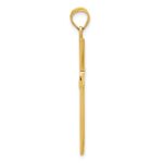 14k Polished Cross Pendant - Image 2