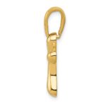 14k Small Freeform Cross - Image 2
