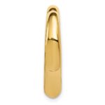 14K Polished Floating Heart Chain Slide - Image 2