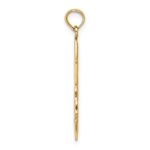 14k #1 DAD Charm - Image 2
