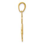 14k #1 DAD Charm - Image 2
