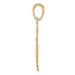 14k Snowflake Pendant - Image 2