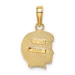 14k Boy charm - Image 3