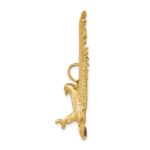 14k Large Textured Eagle Pendant - Image 2