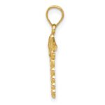 14k Caduceus Medical Pendant - Image 2