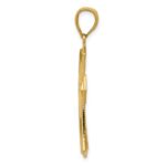 14k Passion Cross Pendant - Image 2