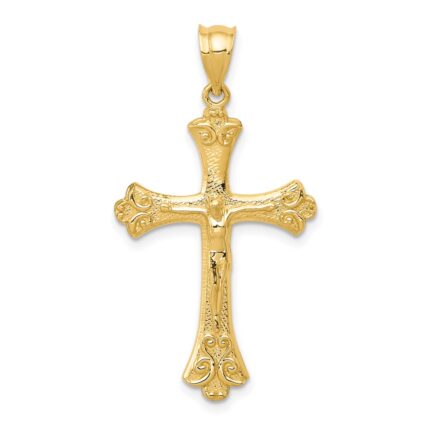 14k Crucifix Pendant