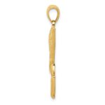 14k Nefertiti Profile Pendant - Image 2