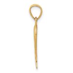 14k Italian Horn Pendant - Image 2