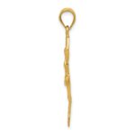 14k Polished Large Ballerina Pendant - Image 2