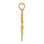 14k Polished Small Ballerina Pendant - Image 2