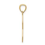 14k and White Rhodium Star of David with Chai Pendant - Image 2