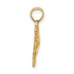 14K Polished Playful Cow Charm - Image 2