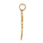 14K Dragonfly with Beaded Filigree Wings Charm - Image 2