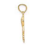 14K Mini Sitting Kitten Charm - Image 2
