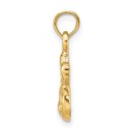 14K I HEART MY CAT Charm - Image 2