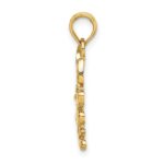 14K Cartoon Rabbit Charm - Image 2