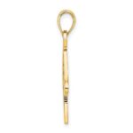 14K Cut-Out Horse Head Profile Charm - Image 2