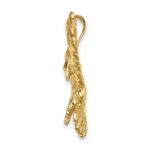 14K Eagle Flying Charm - Image 2