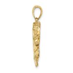 14K Horse Head with Shoe and Crop Charm - Image 2