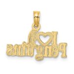 14K I HEART PENGUINS with Penguin Charm - Image 4