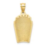 14K Red and Yellow Enameled French Fries Charm - Image 3