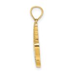 14K Yellow and Green Enameled Corn with Peeled Husk Charm - Image 2