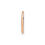 14K Rose Polished Floating Heart Chain Slide - Image 2